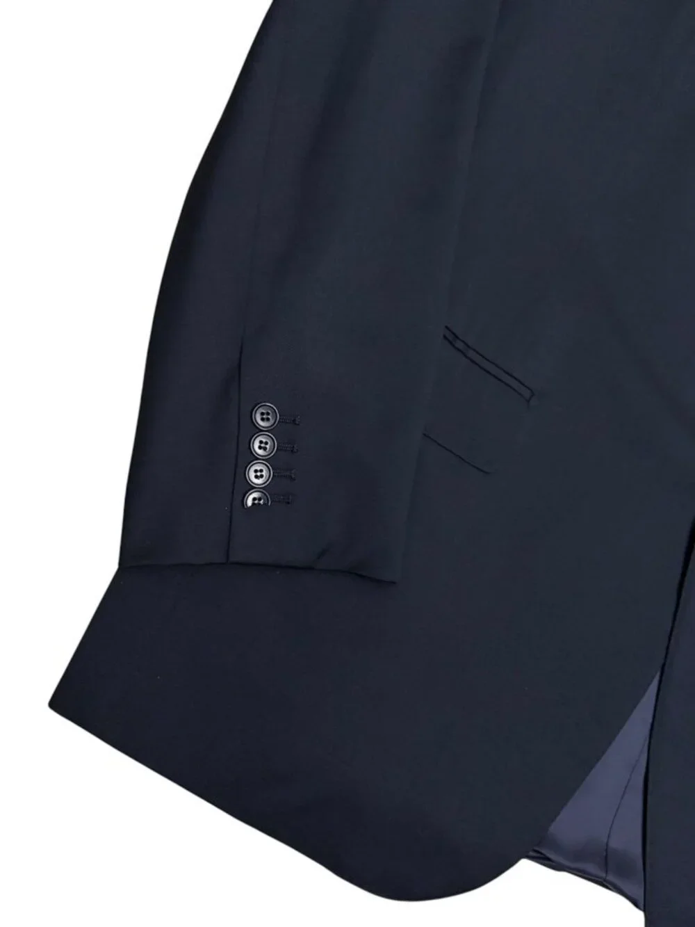 ZEGNA Luxury Designer Blazer Blue Business Casual Formal Jacket Mens 46L